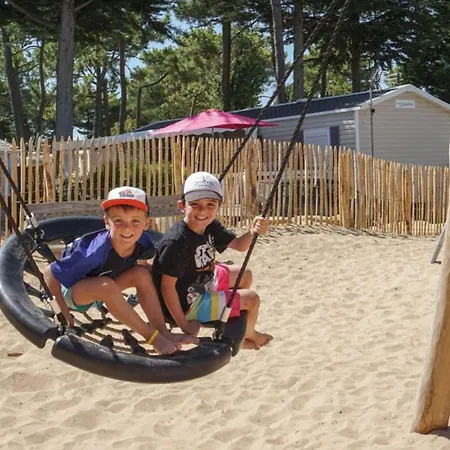 营地 Mobil Confortable Avec Terrasse Pour 6 - Api-1-52-1194 圣让-德蒙