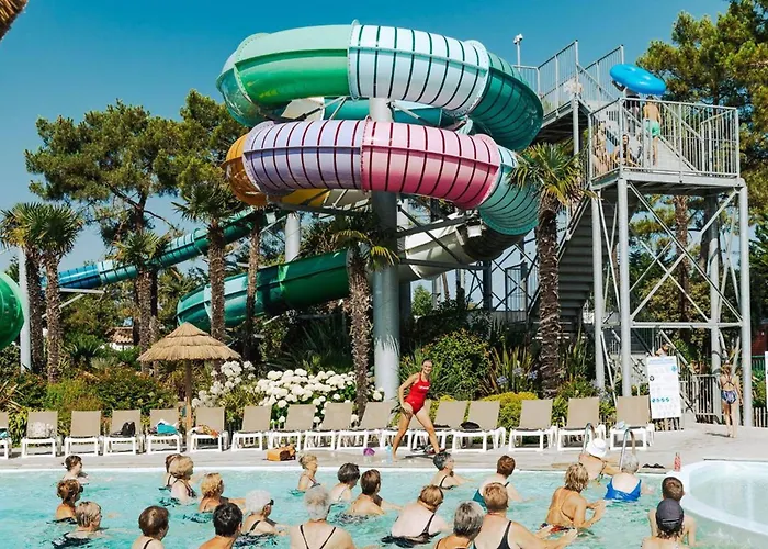 Mobil Confortable Avec Terrasse Pour 6 - Api-1-52-1194 Campingplatz Saint-Jean-de-Monts